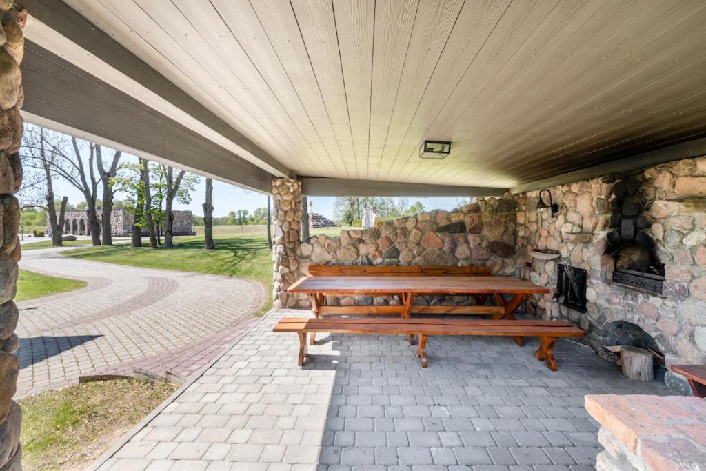 Villa Reketijos Dvaras Reketija Exterior foto